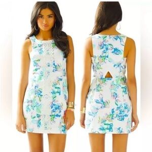 Lilly Pulitzer Coastal Kiss Cecily Shift Dress, Size 8